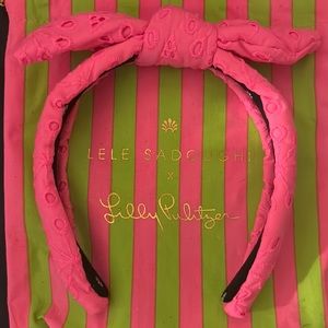 Lele Sadoughi x Lilly Pulitzer kids headband nwt